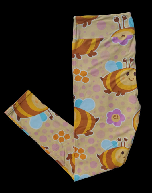 Deluxe - Bumble Bee - Full Length Leggings