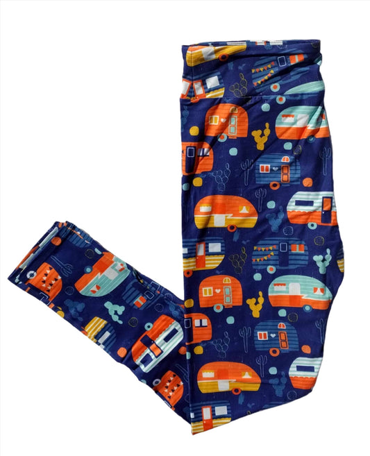 Deluxe - Caravan - Full Length Leggings