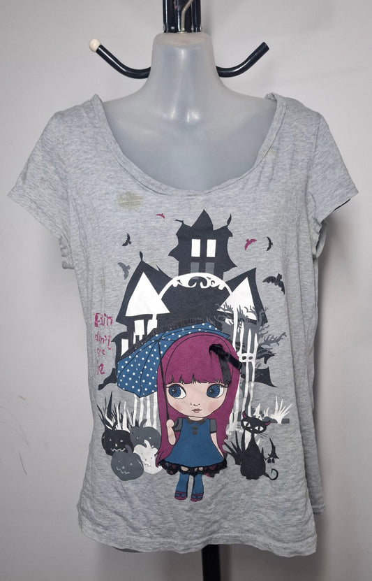 Size 12 - Gray T Shirt FREE