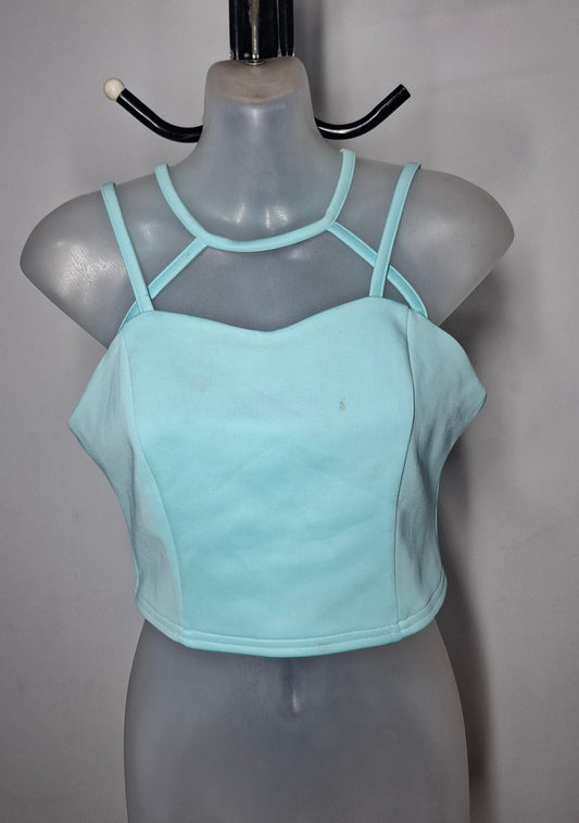 Size 12 - Green Crop Top FREE