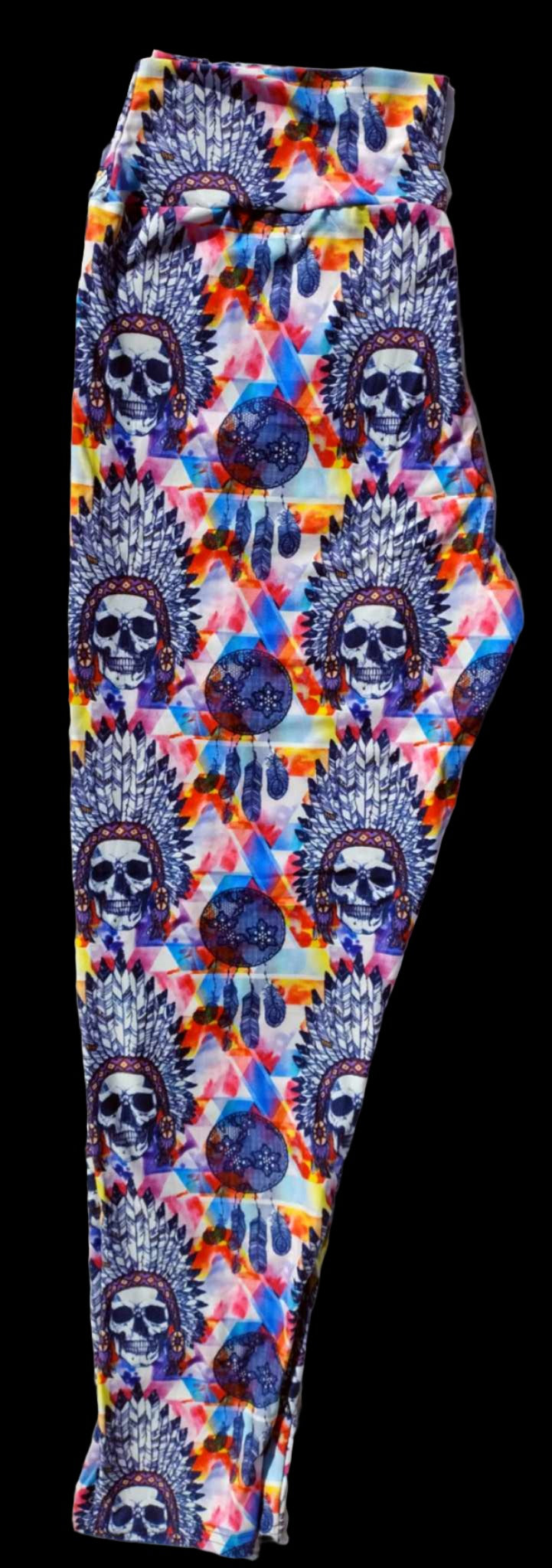 Ultimate - Indian Skull - Full Length Leggings