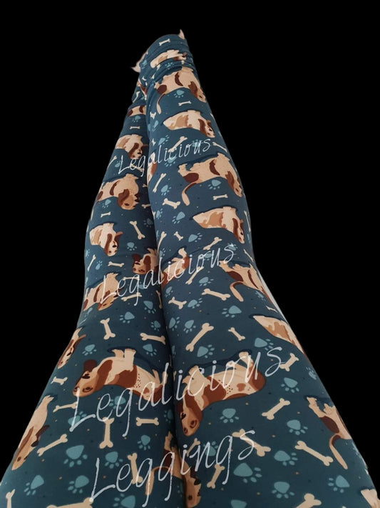 SoSoft - Basset Hound - Full Length Leggings