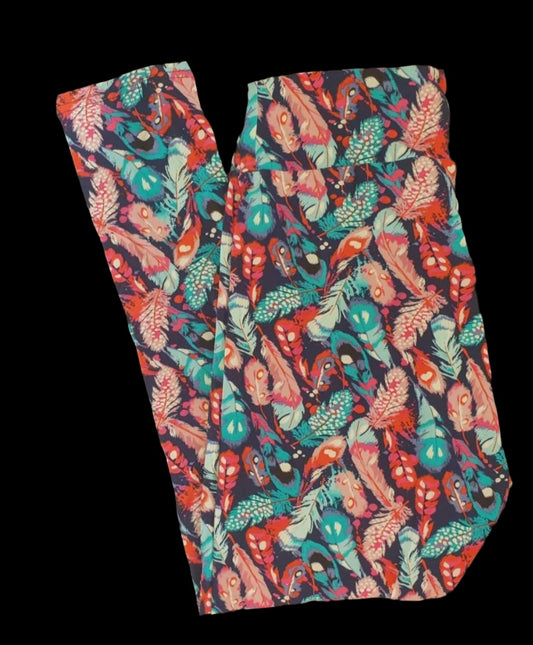 SoSoft - Feathers - Full Length Leggings