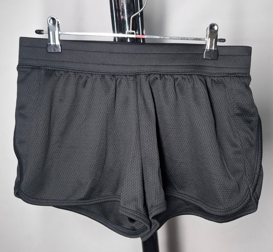 Size 10 - Black Active Mesh Shorts