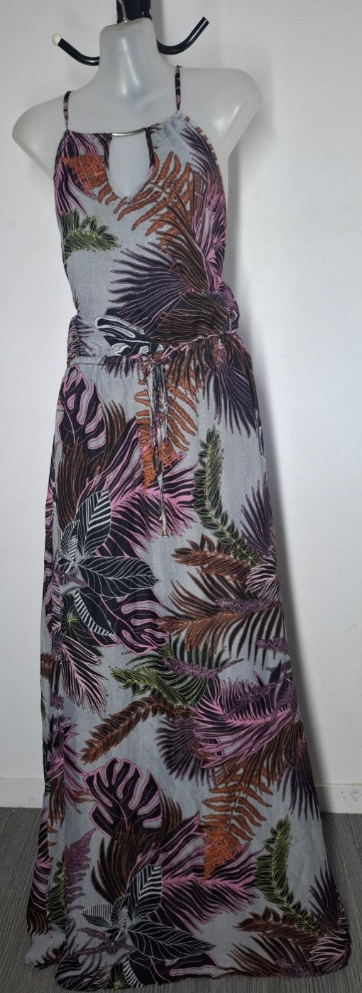 City Chic Small -  Peekaboo Halter Maxi Dress