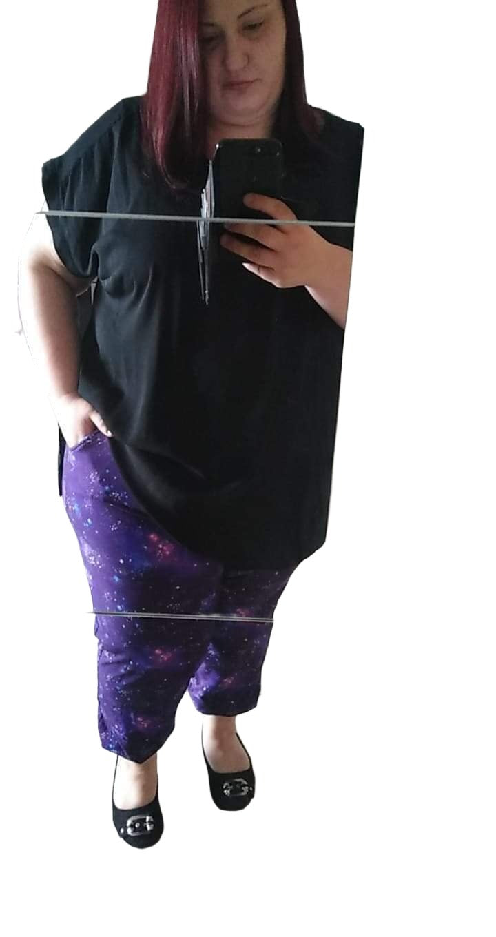 Deluxe - Galaxy - Joggers With Drawstring And Pockets