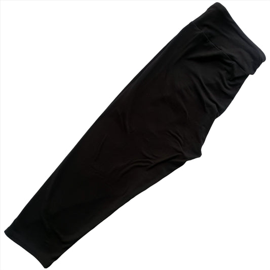 Deluxe - Basic Black - 3/4 Length Leggings