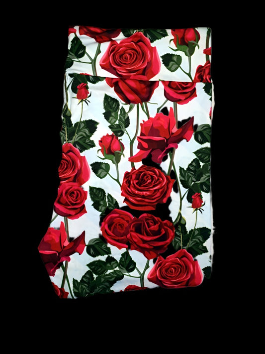 Deluxe - Roses - 3/4 Length Leggings