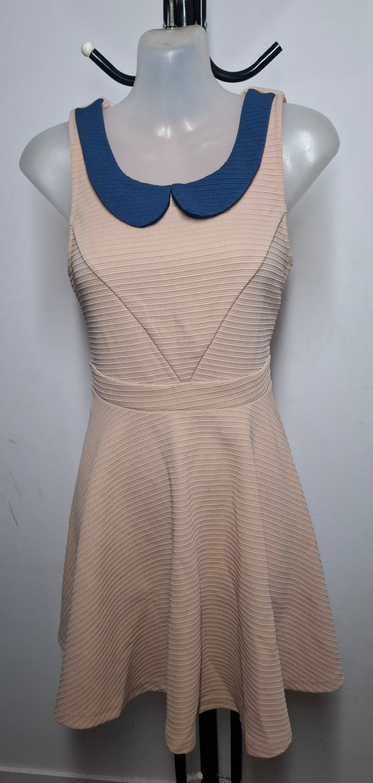 Size 12 - Textured Skater Fit & Flare Dress