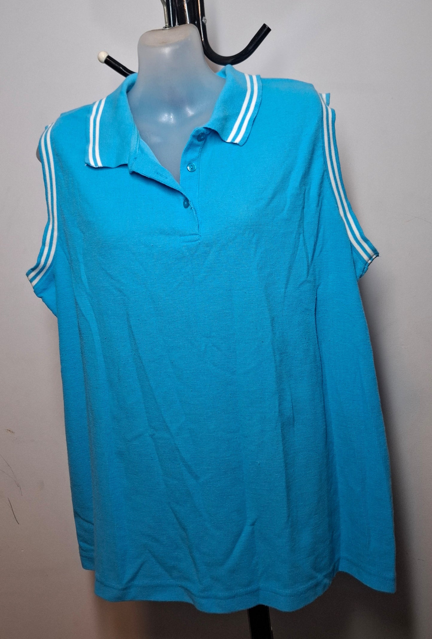 Size 18 - Blue Collared Top