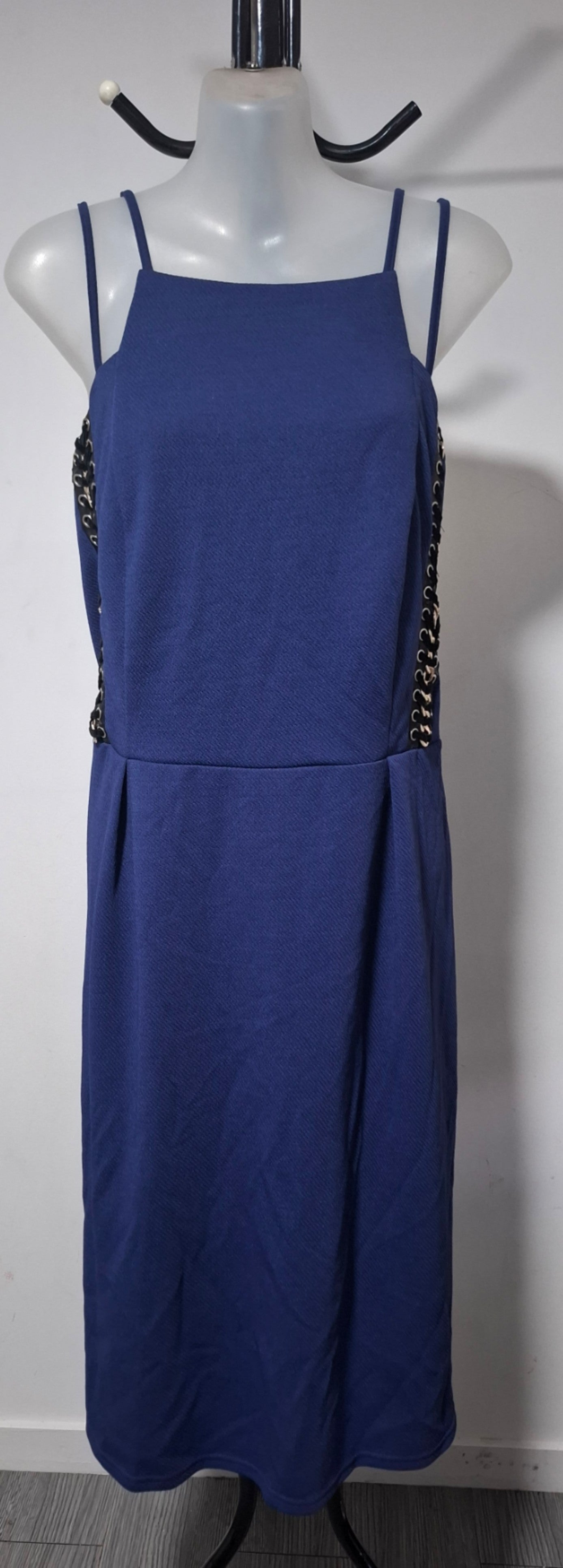 City Chic Large - Stretchy Strappy Dress With Adjustable Straps
