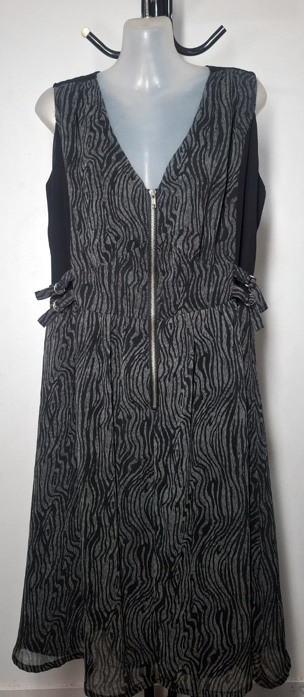 City Chic XS - Zip Up Dress