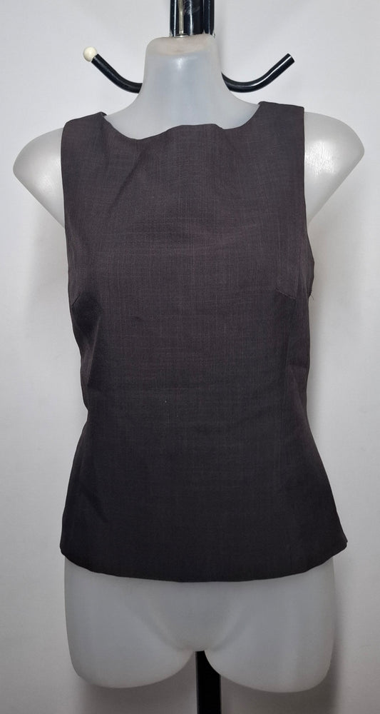 Size 10 - Charcoal Office Attire Top