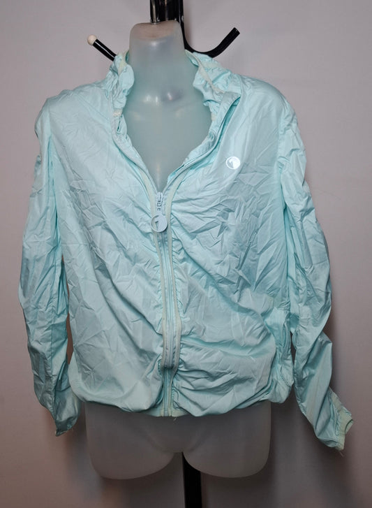 Size 8 - Mint Lightweight Active Zip Up Jacket With Zip Pocket And Sleeves