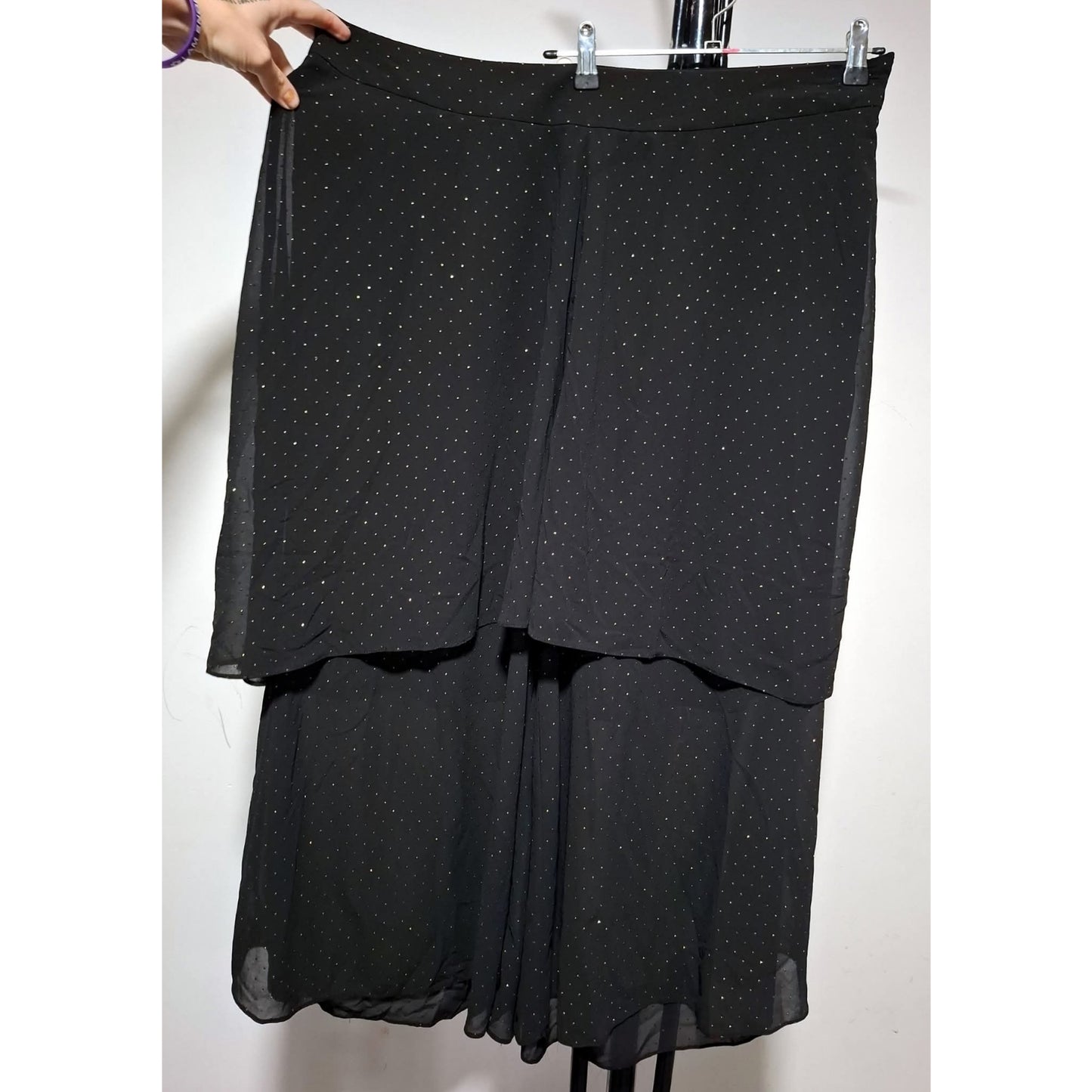 City Chic Medium - Black Skirt Pants