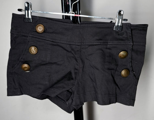Size 10 - Black Shorts **FREE - MISSING BUTTON**