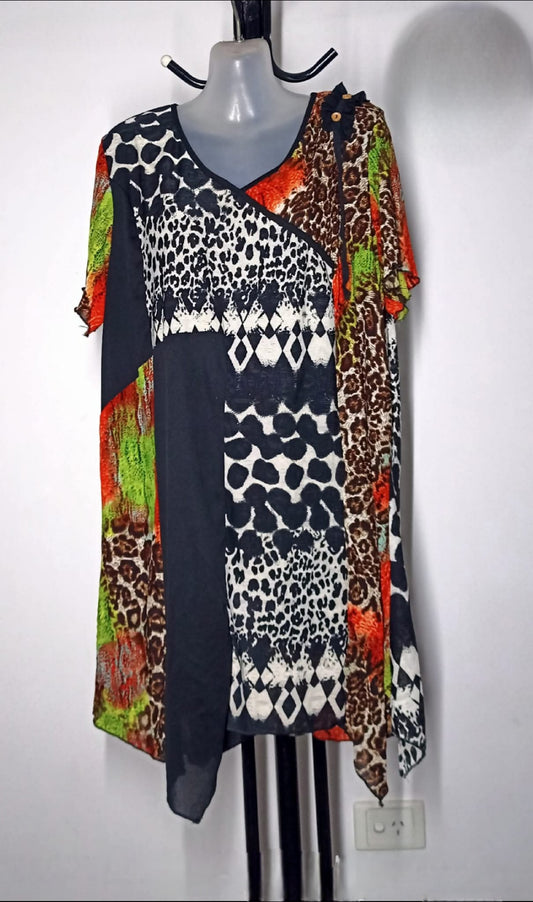 Size 16 - Stretchy Tunic Dress