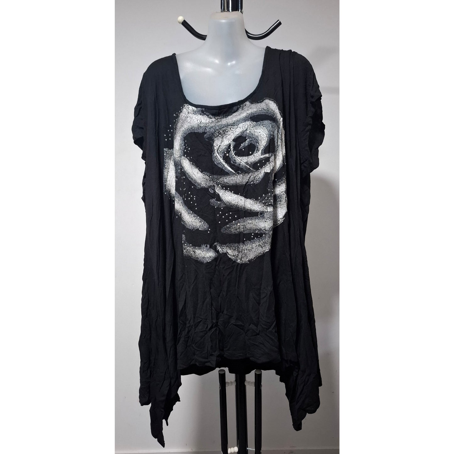 Size 26 -  Black Tunic Top
