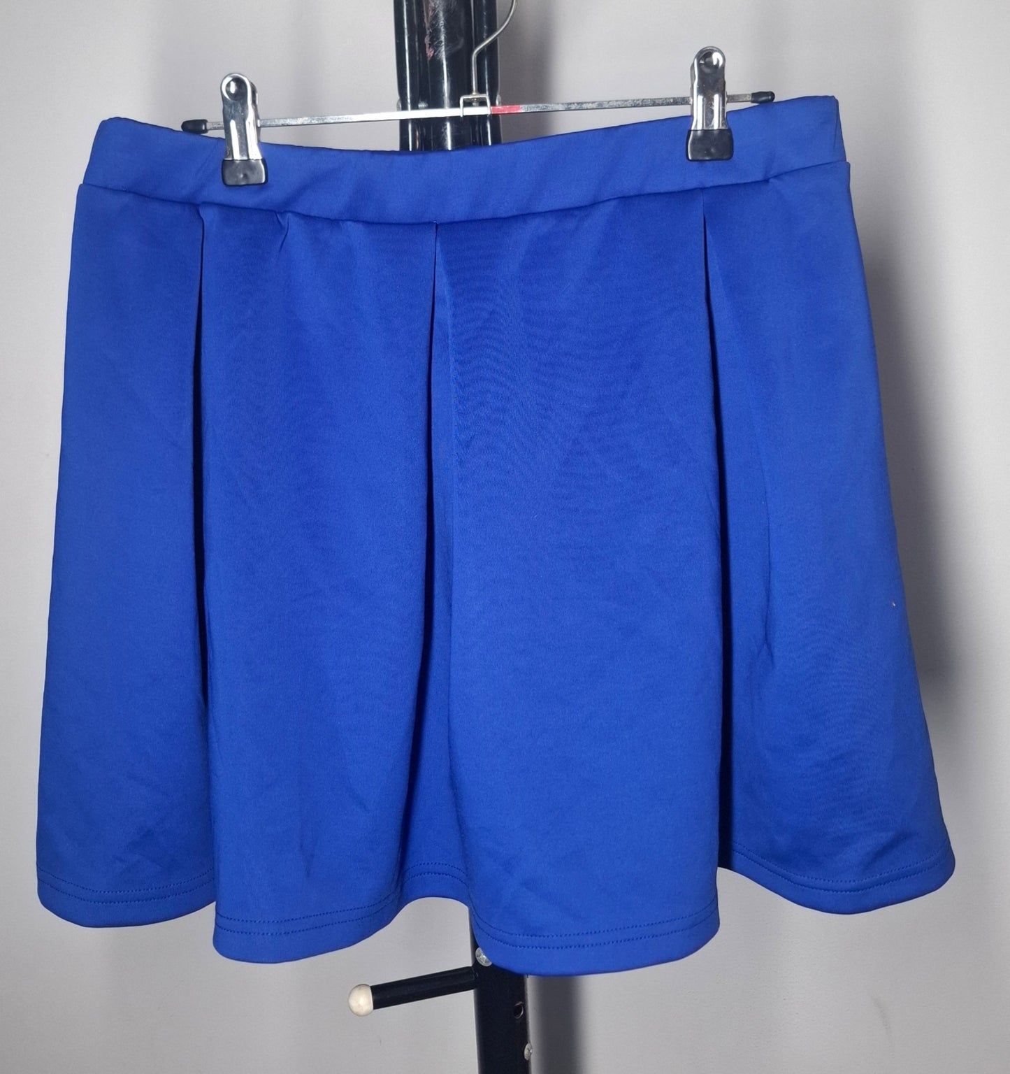 Size 12 - Royal Blue Pleated Skirt