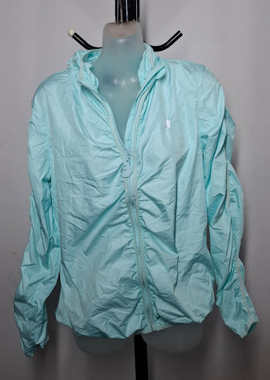 Size 10 - Mint Zip Up Lightweight Active Jumper With Zip Pocket