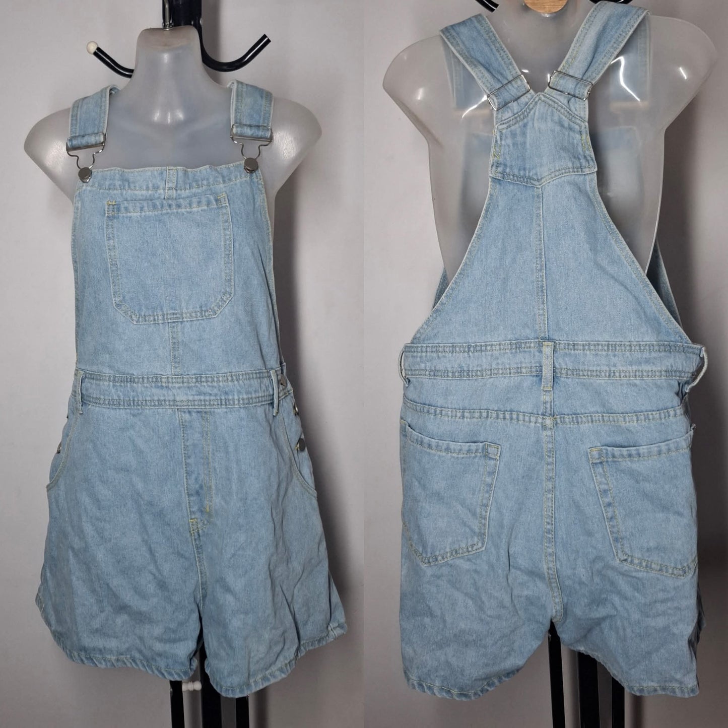 Size 14 - Denim Overall Playsuit