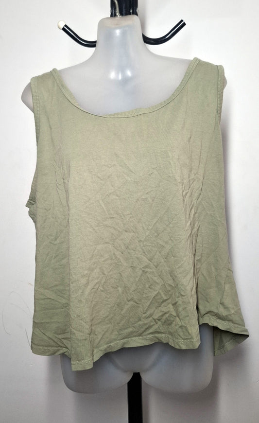 Size 20 - Light Khaki Stretchy Top