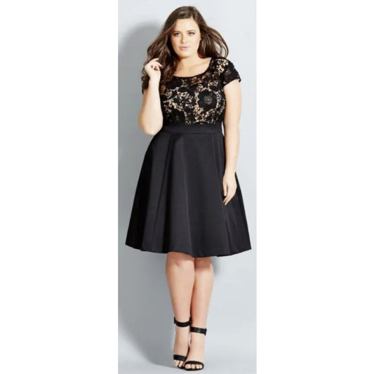 City Chic XS Lace Dress