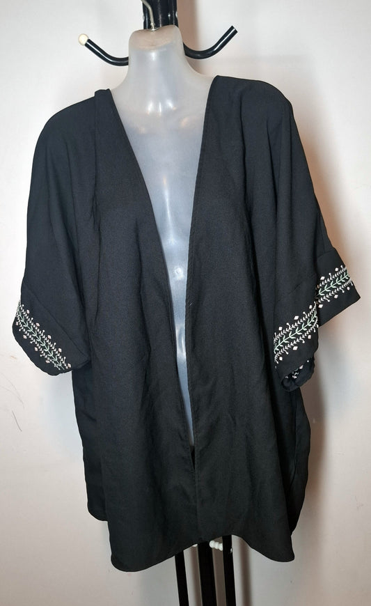 Size 22 - Black Cardigan Jacket