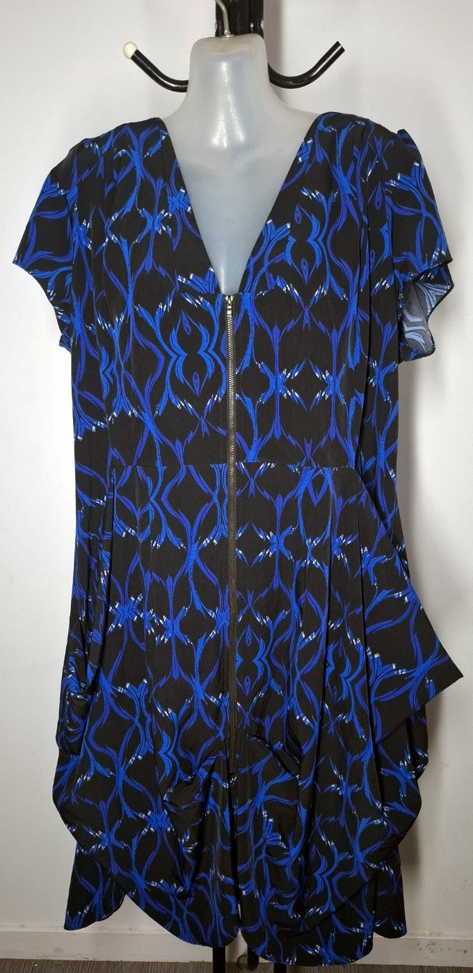 City Chic Large - Zip Tunic Dress
