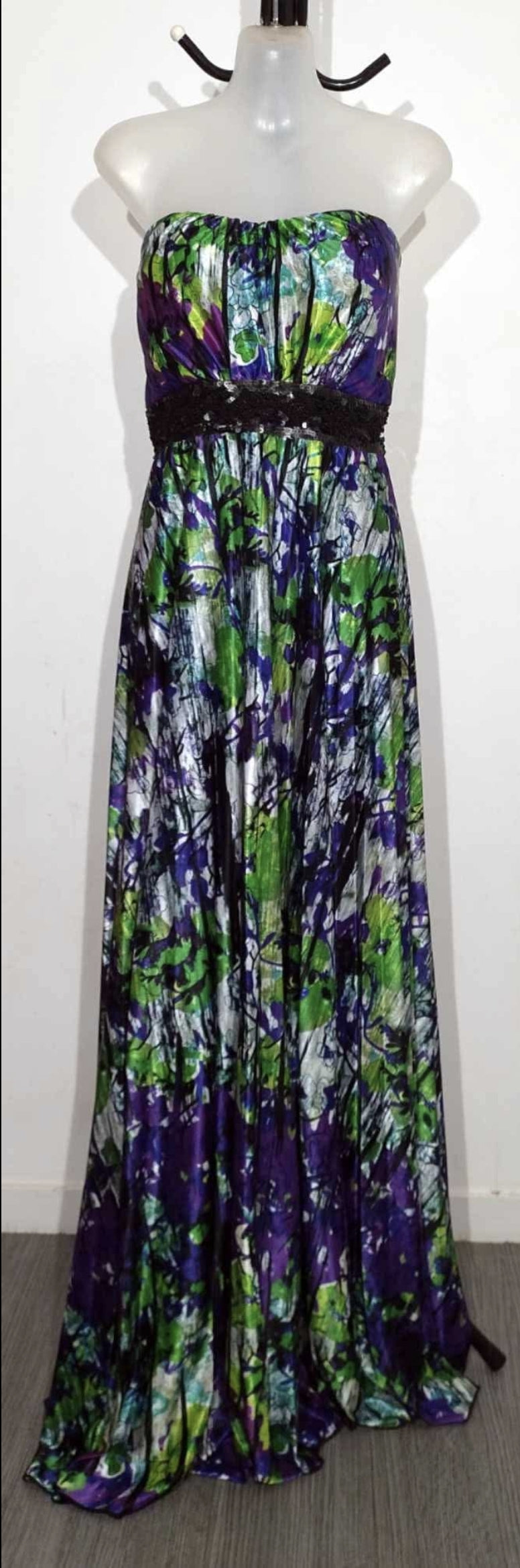 City Chic XS Strapless Maxi Dress