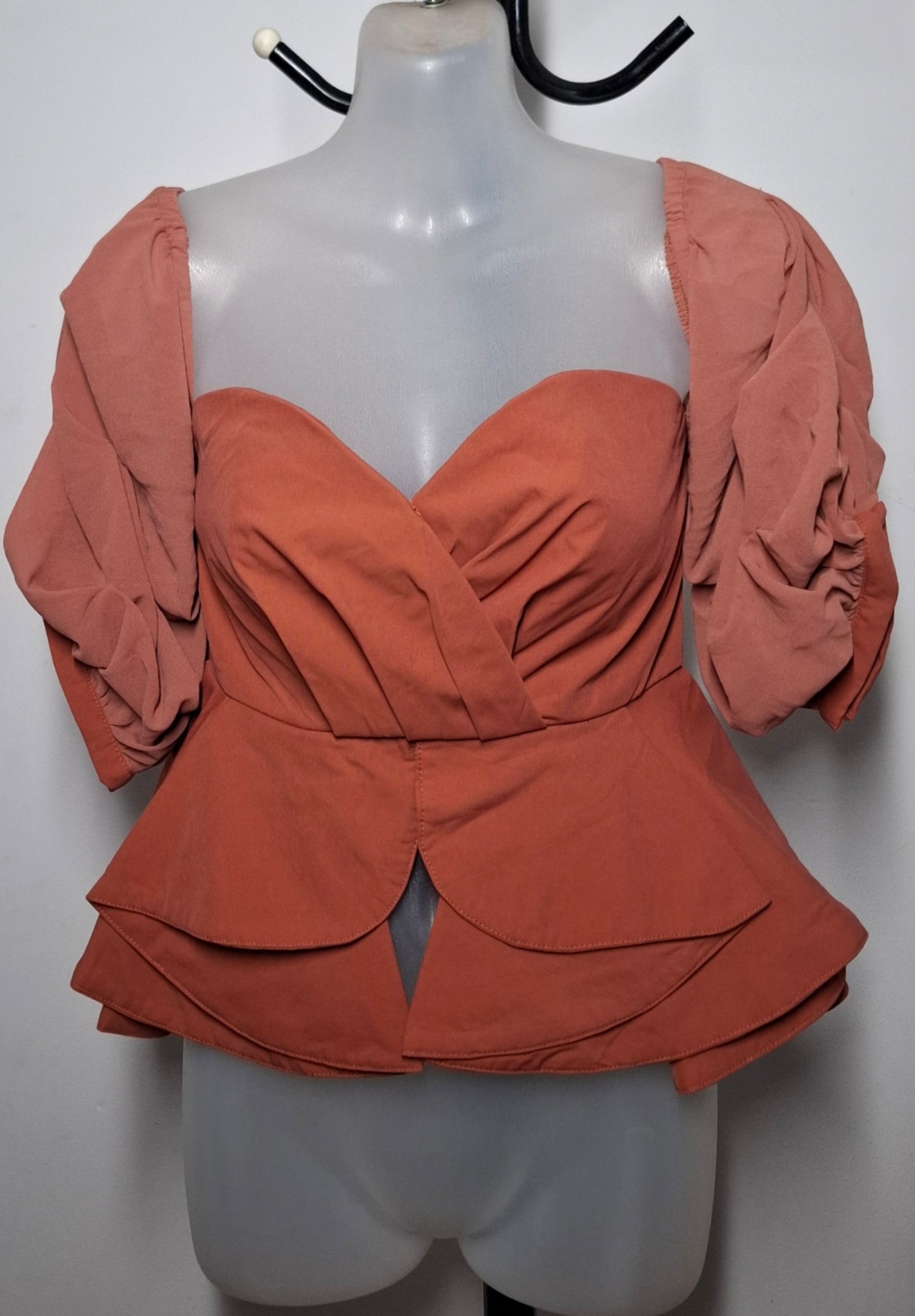 Size 10 - Off Shoulder Peplum Top