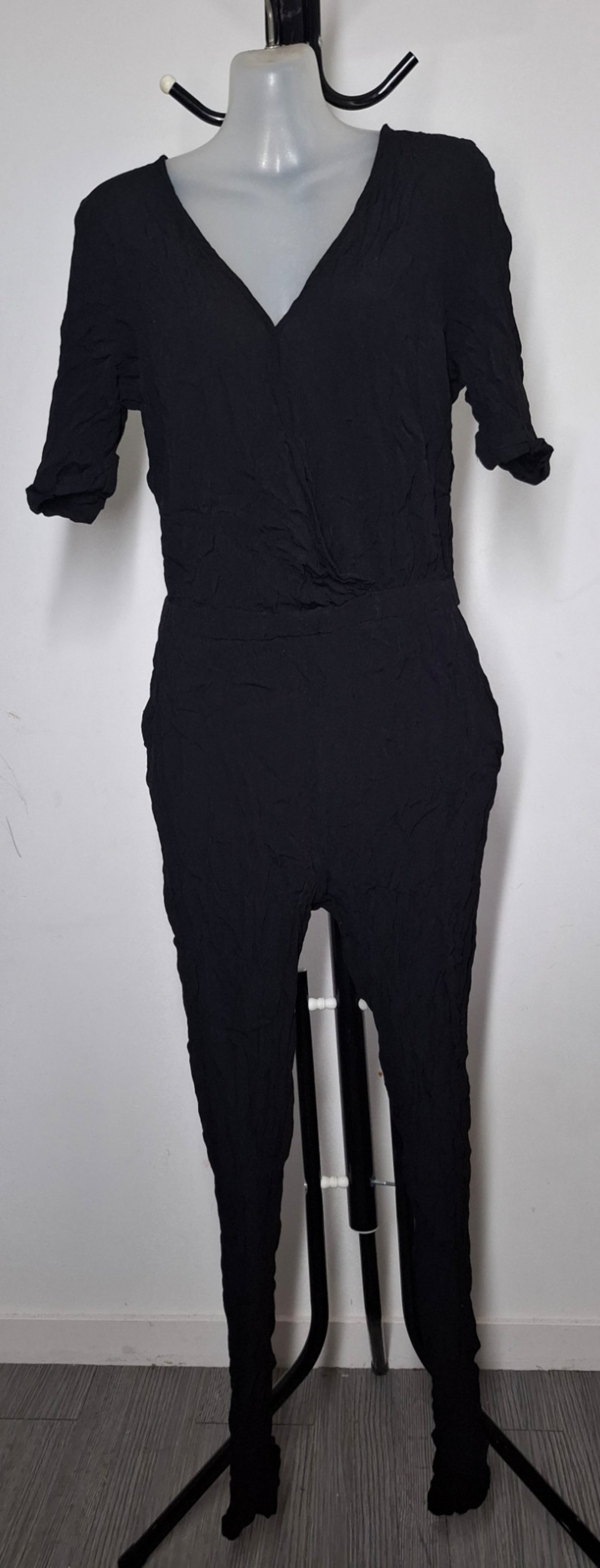 Size 10 - Bardot Black Jumpsuit With Pockets