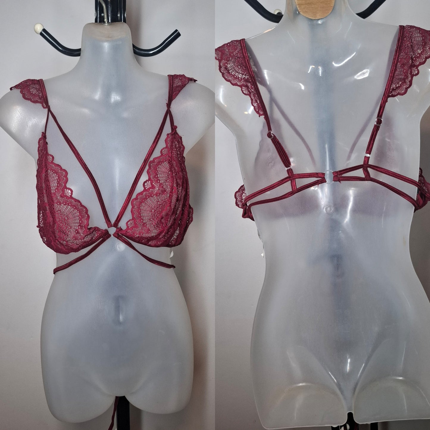 Size 18 - Strappy Lace Bralette - Brand New