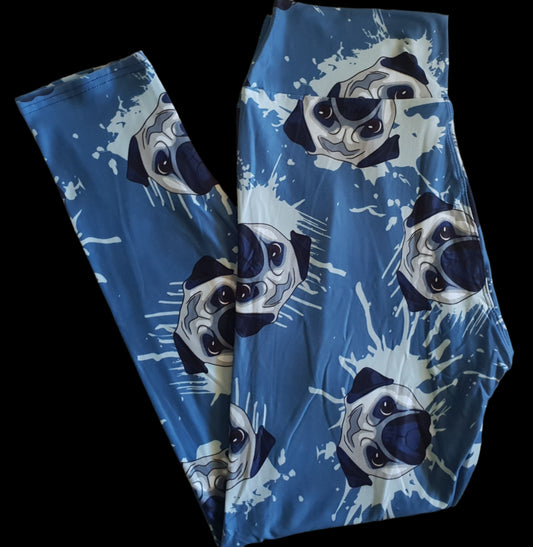 Ultimate - Pug - Full Length Leggings